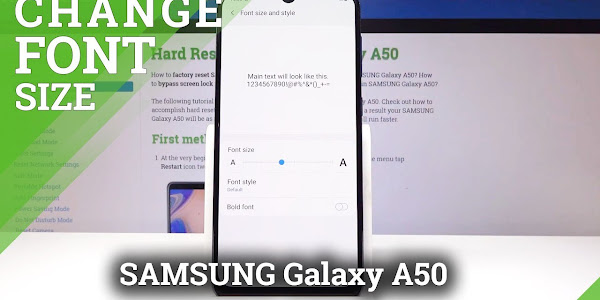 Download dan Cara Install Font Samsung Galaxy Android 9 Pie
