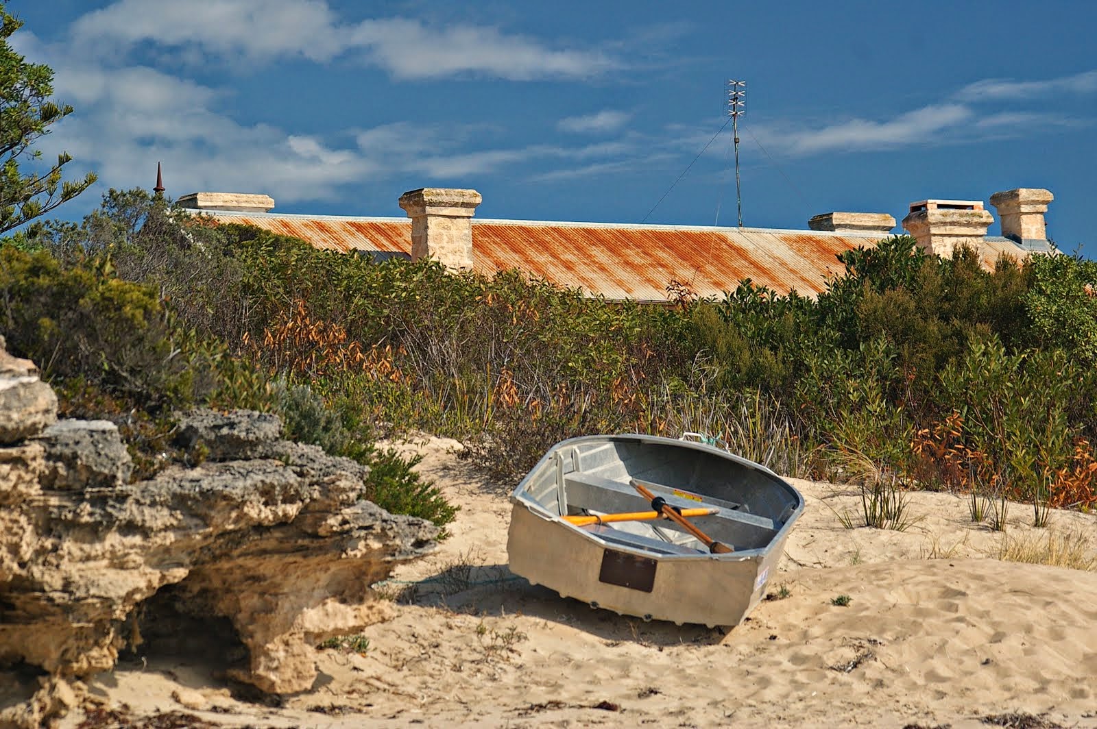 A Boat on the Sand in Robe