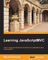 Learning JavaScriptMVC Book Cover