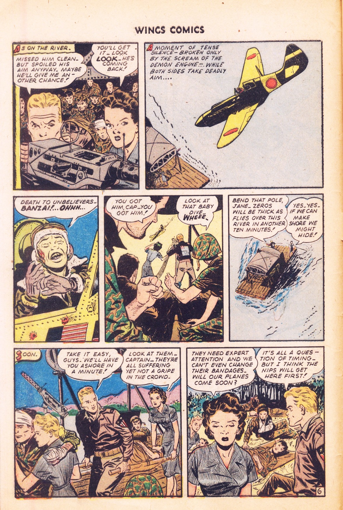 Read online Wings Comics comic -  Issue #57 - 8