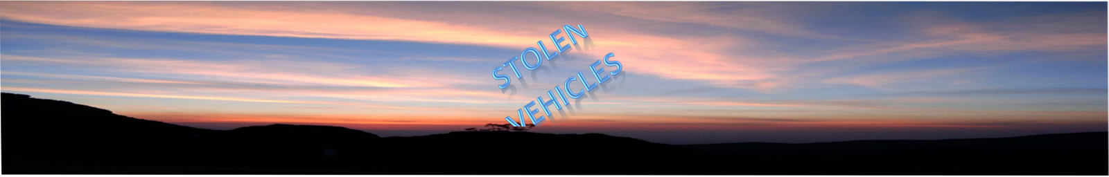 Stolen Vehicles