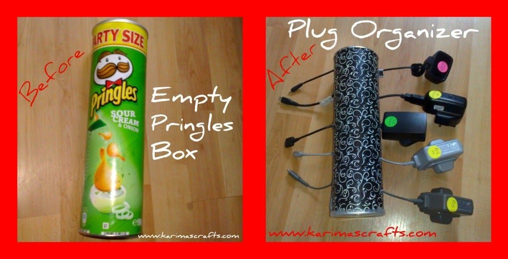 Karima's Crafts: Plug Organizer Tutorial