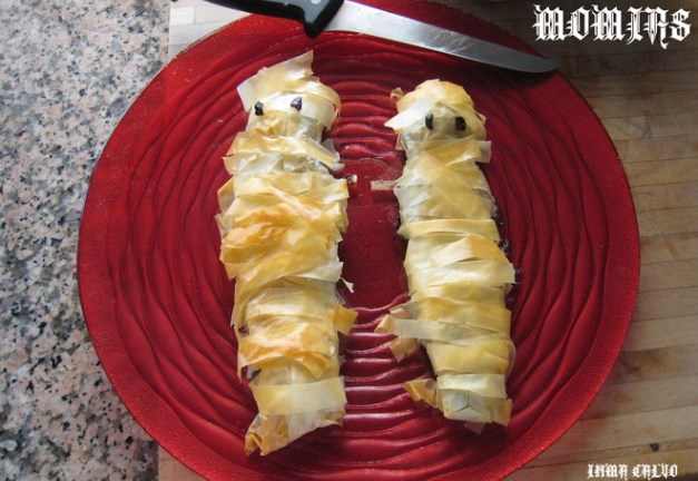 Momias saladas para Halloween