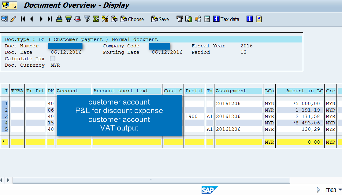 SAP FICO Professionals Cash discount in FI