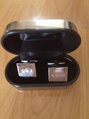 personalised cufflinks