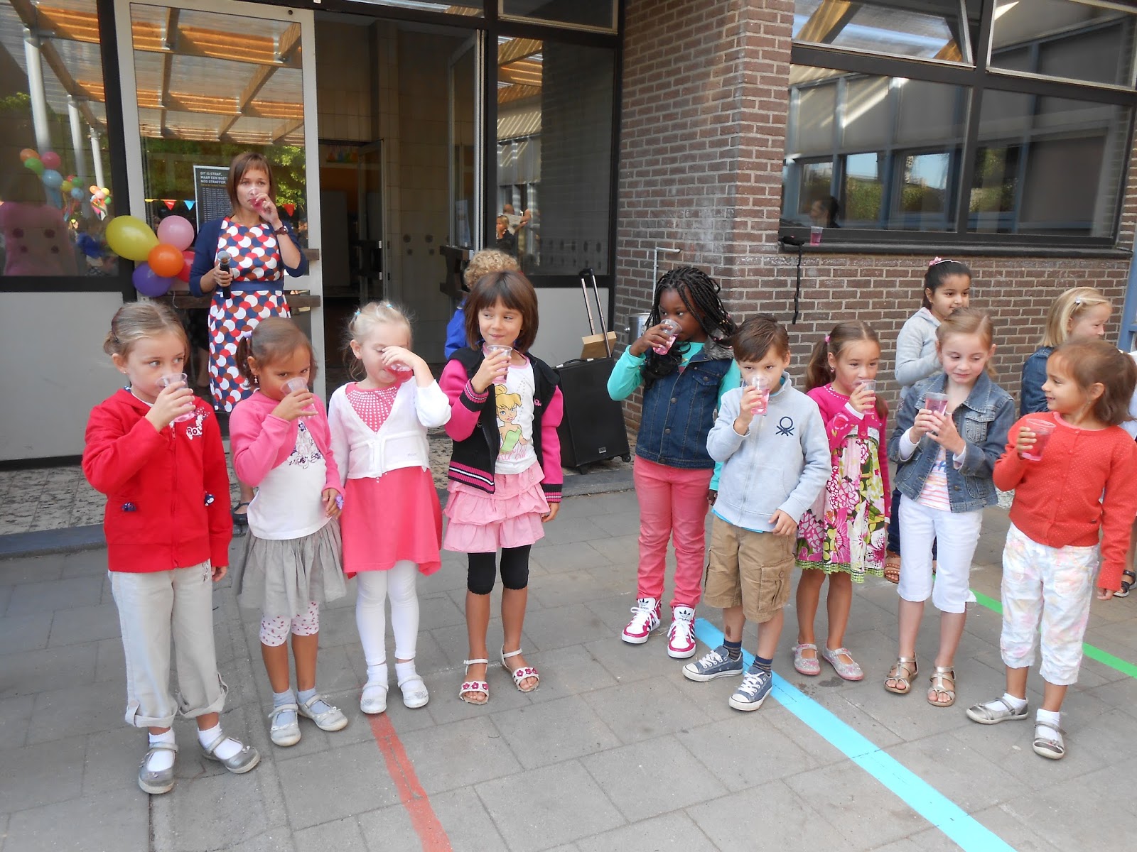 PBS Voeren Lagere school: Eerste schooldag in 1 B
