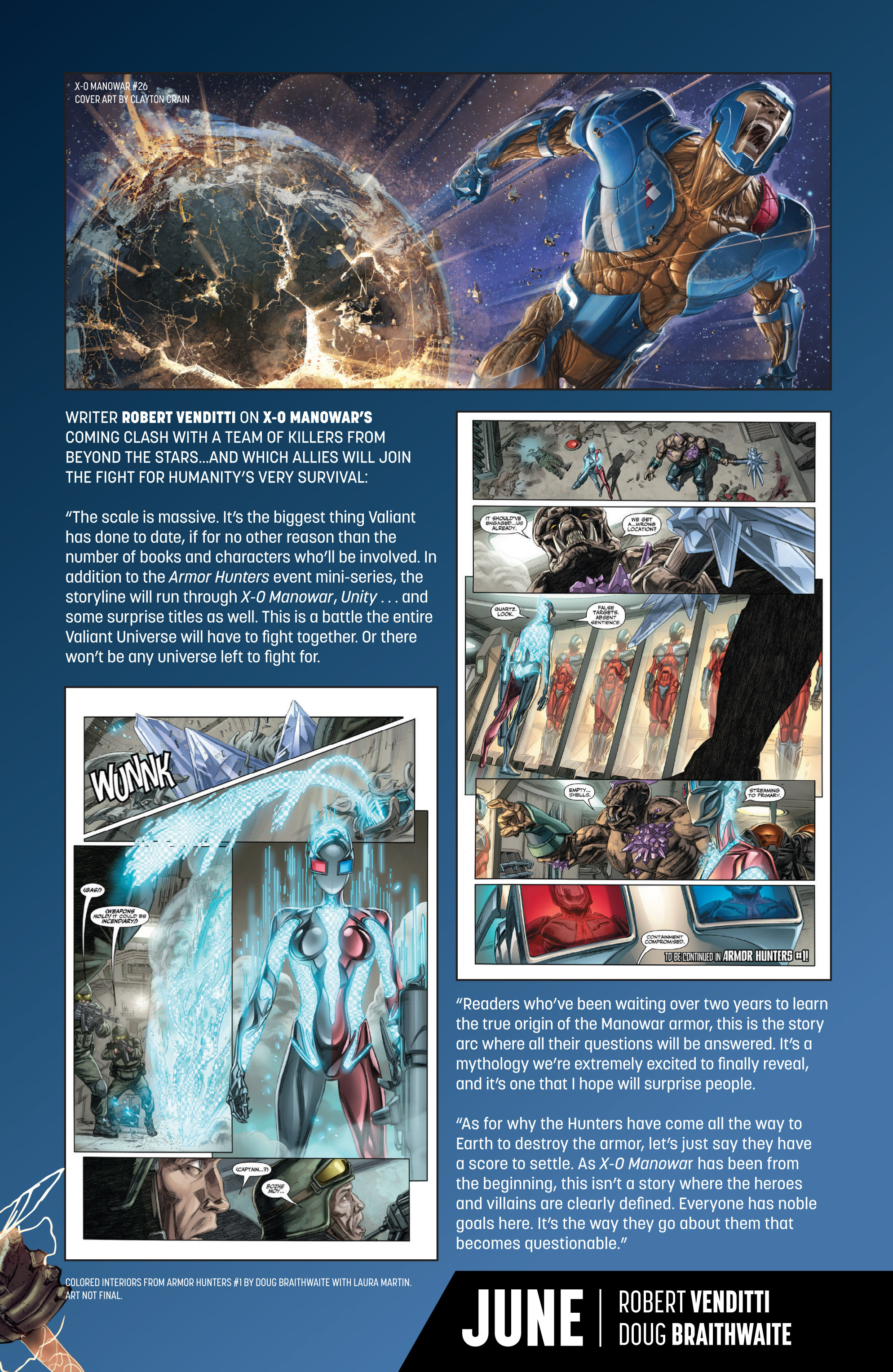 Read online X-O Manowar (2012) comic -  Issue #25 - 41