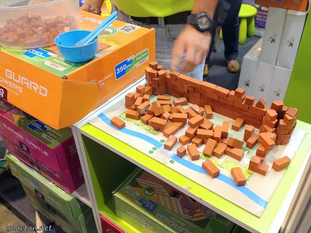 Fancy teaching your kids the correct way to lay bricks and contruct their own castle?