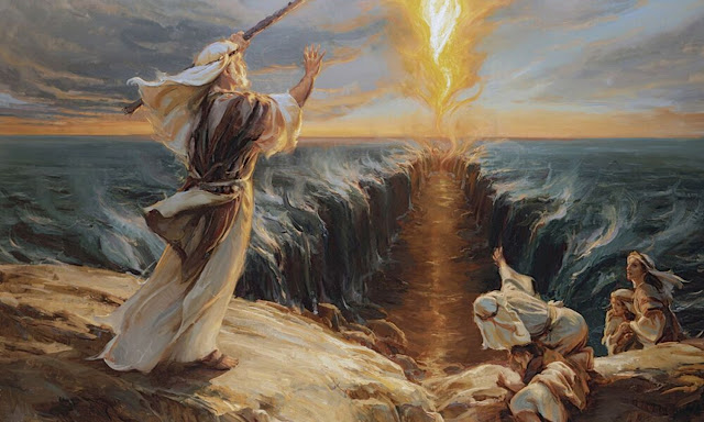 Nabi Musa Membelah Laut Merah
