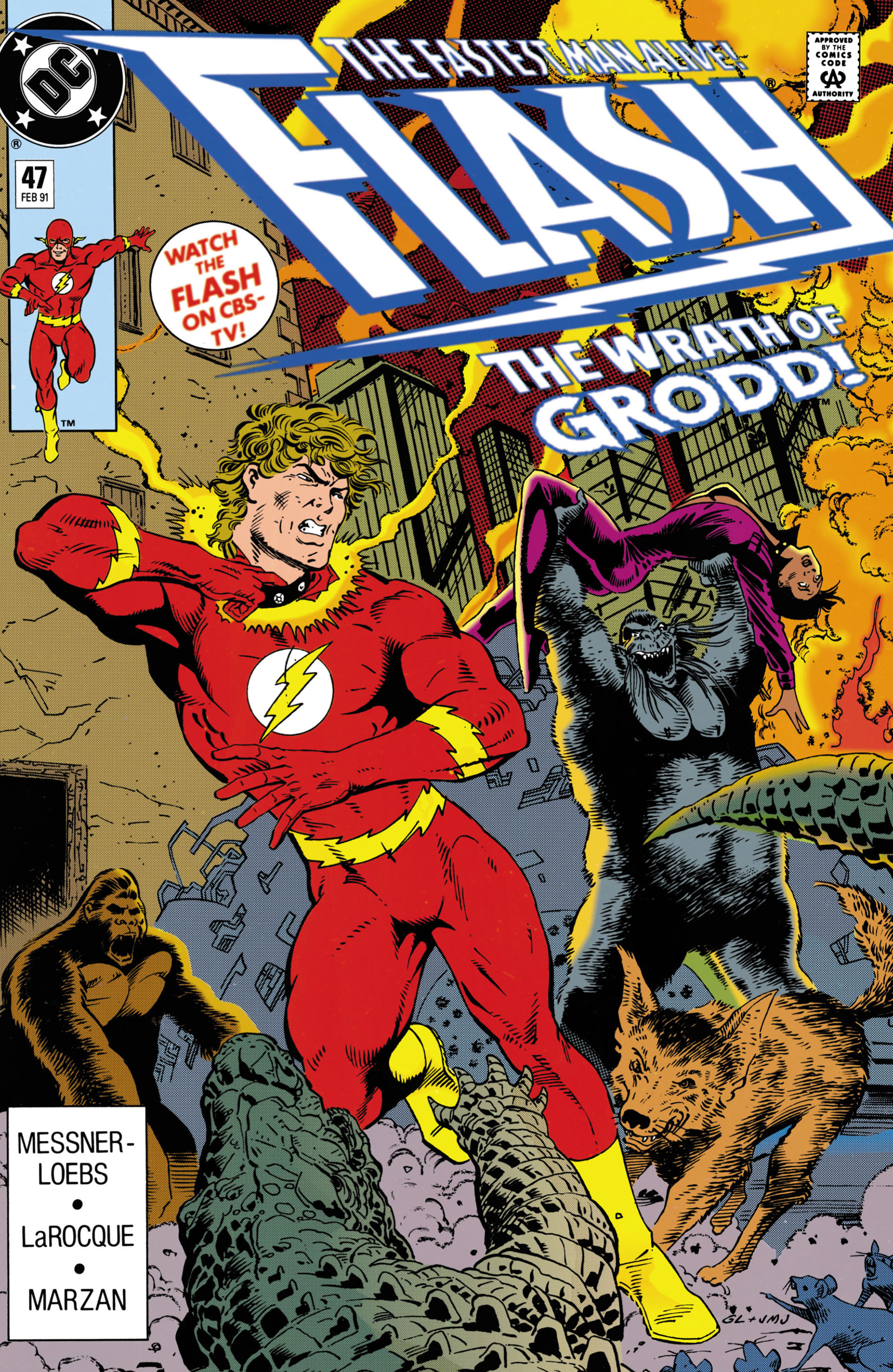 The Flash (1987) issue 47 - Page 1