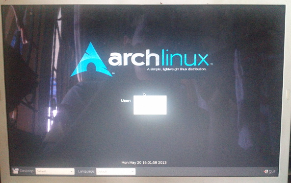LXDM Configuration on Archlinux (Theme, Autologin, Default DE)