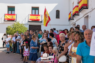 Homenaje a la Bandera de España en Torrejoncillo del Rey