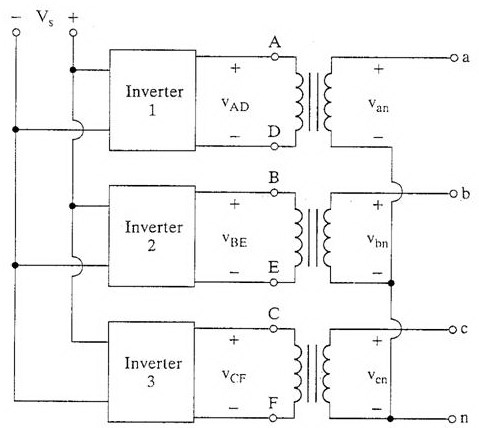  Rangkaian  Skema Inverter  3  phase 