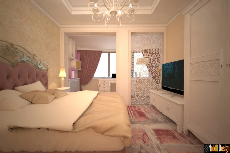Amenajari si decoratiuni interioare cu mobila clasica de lux - Design interior case vile in Bucuresti
