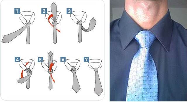 a peek of chic: Men's Fashion: Double Windsor Knot