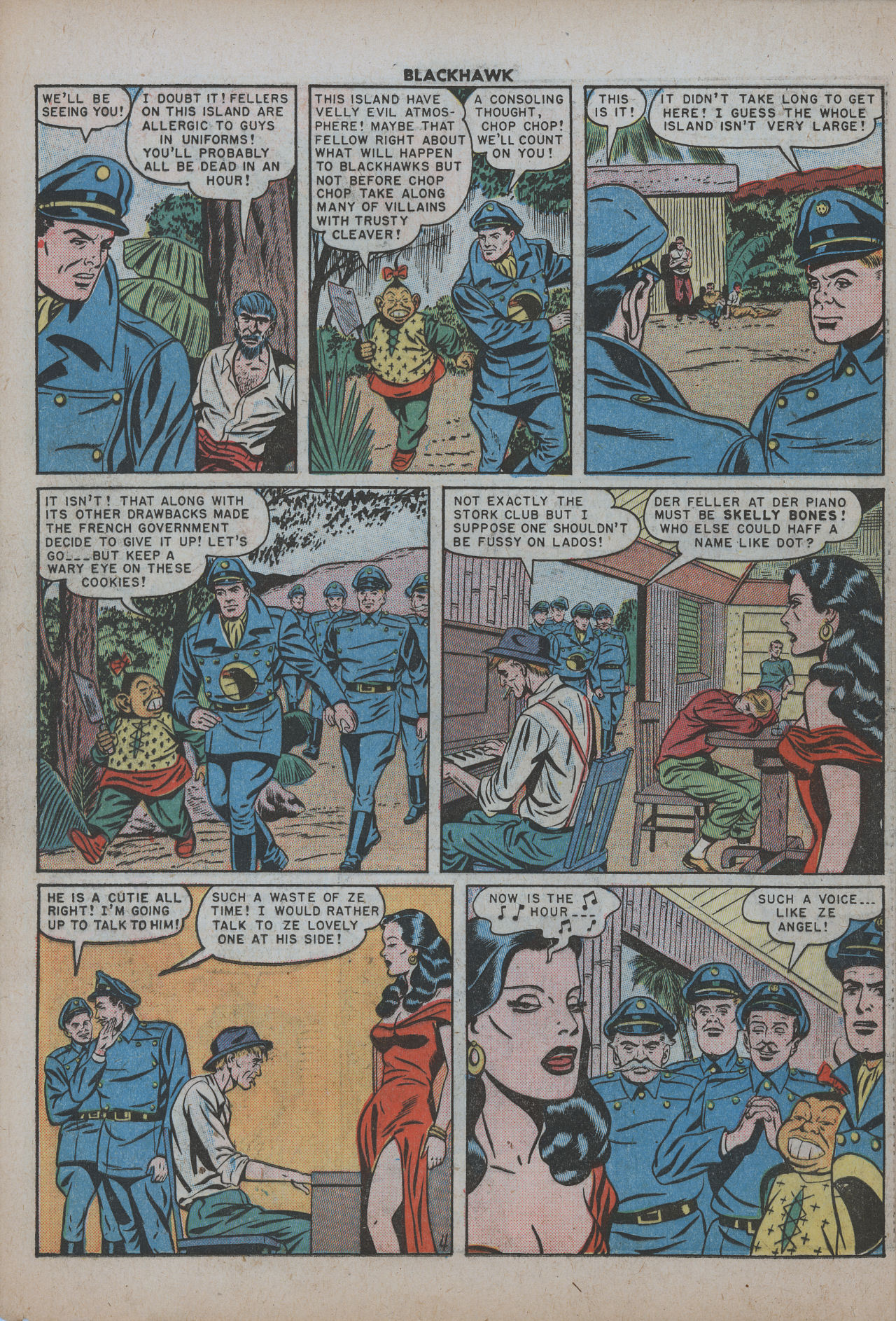 Read online Blackhawk (1957) comic -  Issue #34 - 19