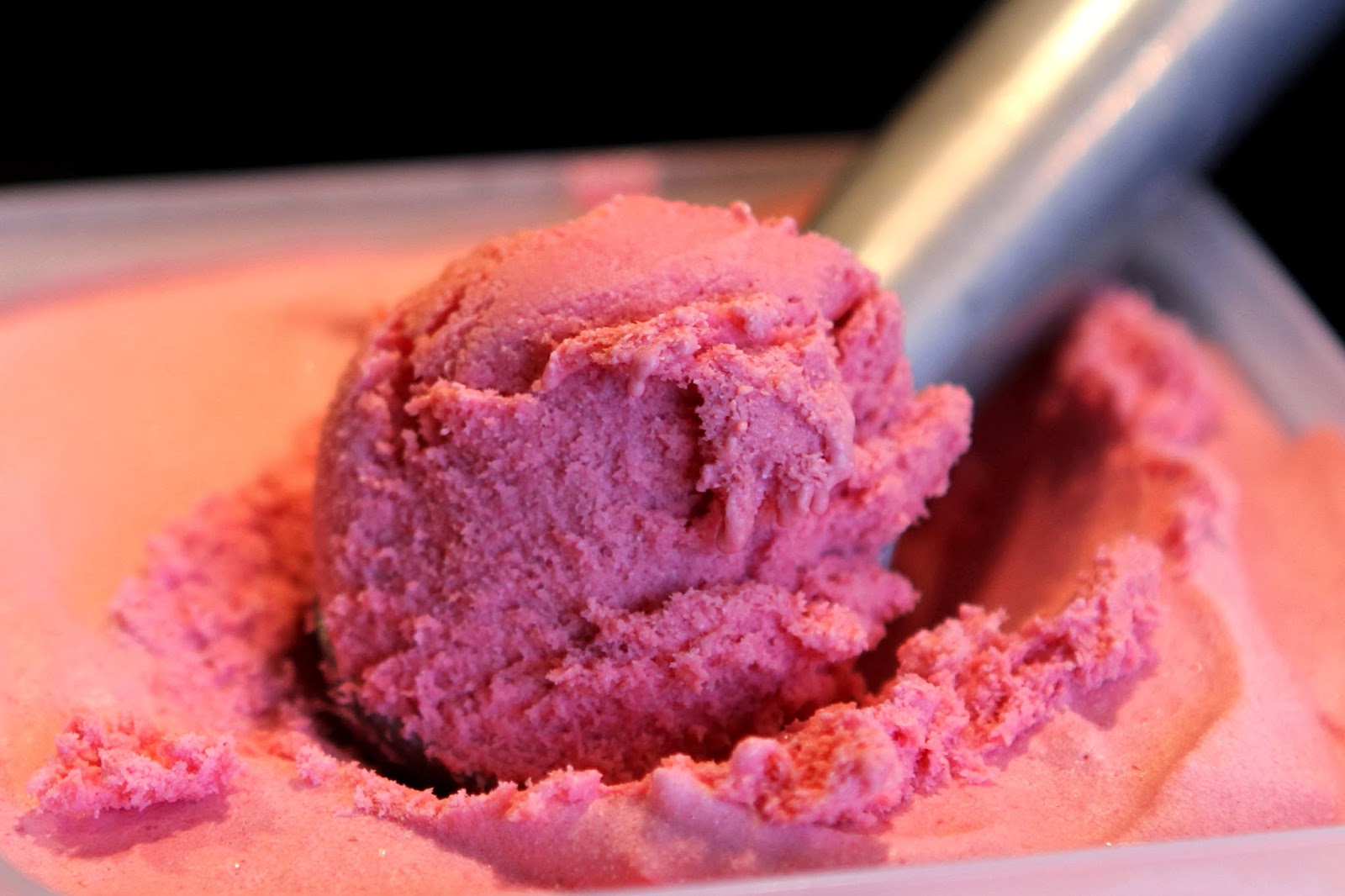 Gluten Free Alchemist Raspberry Ice CreamSorbet