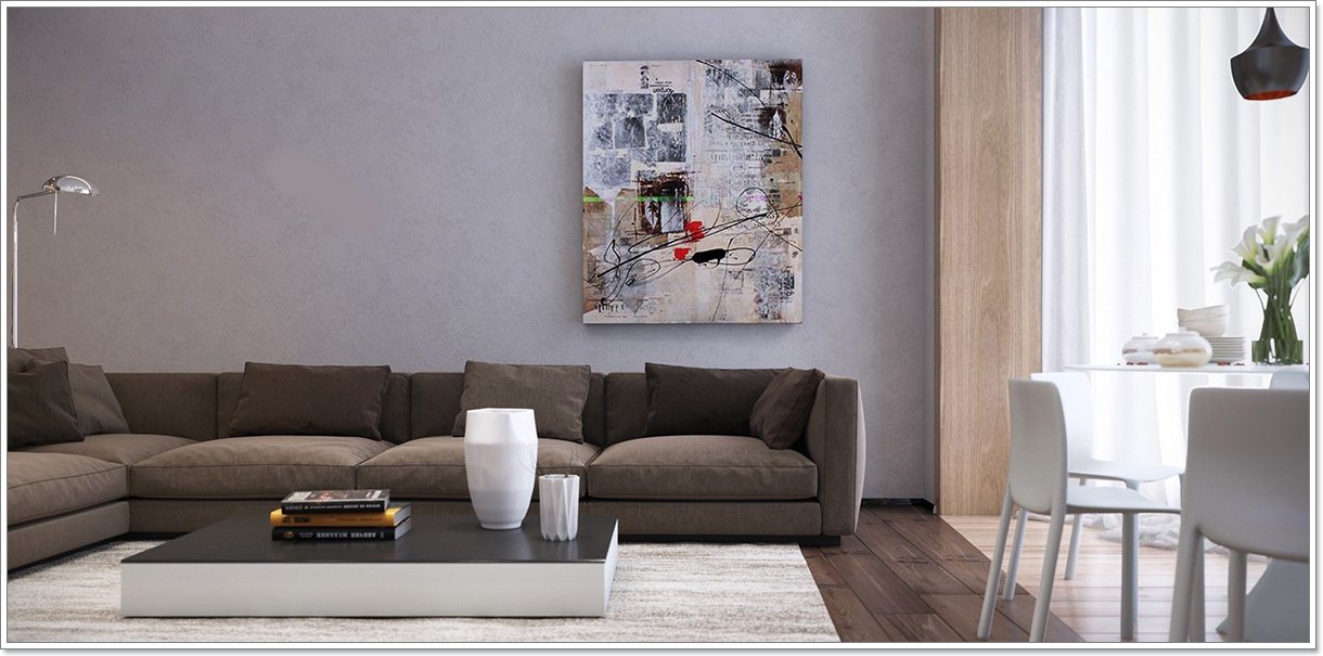 Store vegg kunst for stuer: ideer & inspirasjon interiør inspirasjon