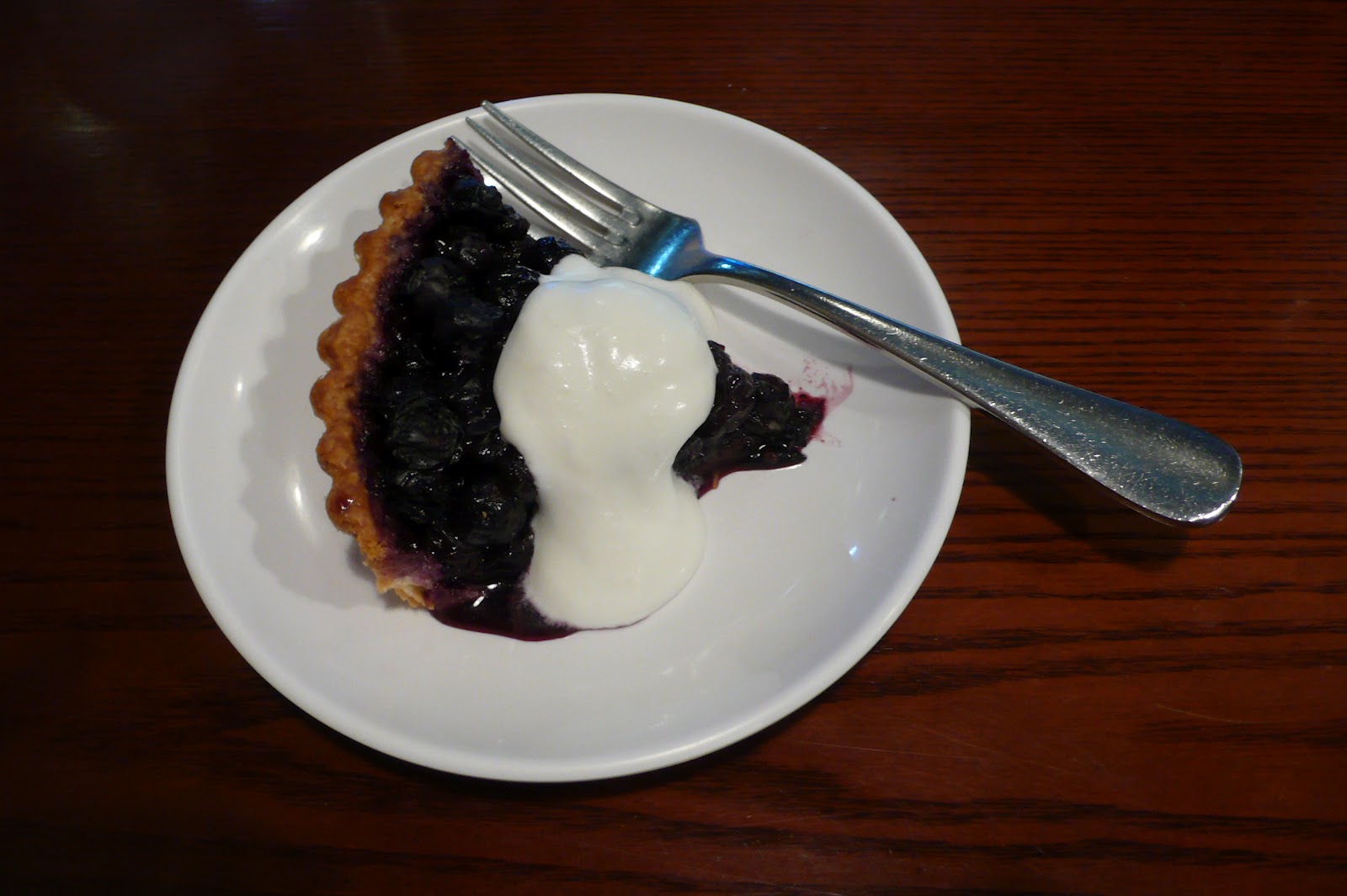 Baking in the Land of the a Thousand Hills OpenFaced Fresh Blueberry Pie