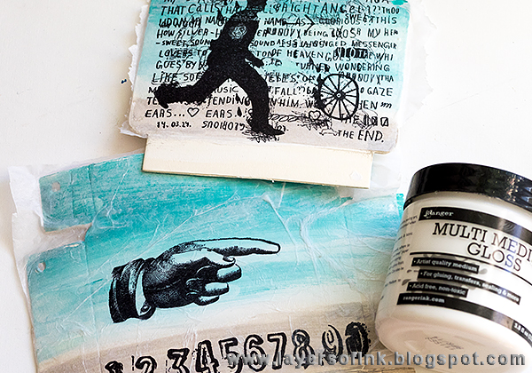 Layers of ink - Suitcase Treasure Tutorial by Anna-Karin with Sizzix dies by Eileen Hull and Tim Holtz Sideshow stamps.