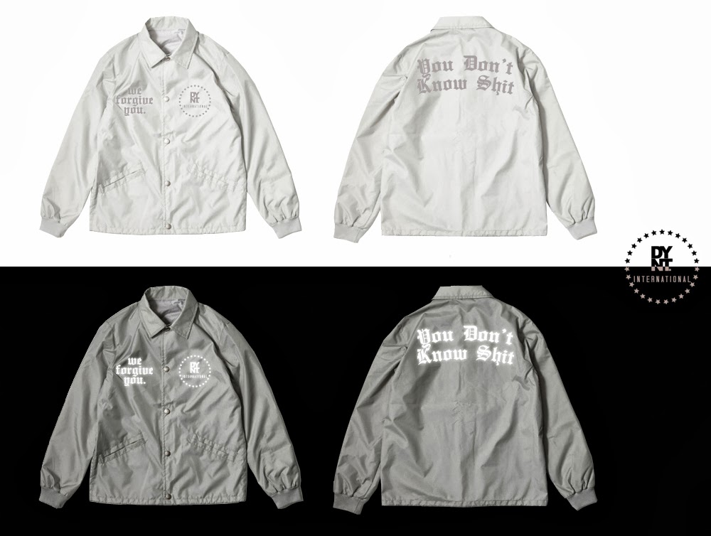 Download DYNT: Coming Soon | White 3M "You Don't Know Shit" Coaches Jacket