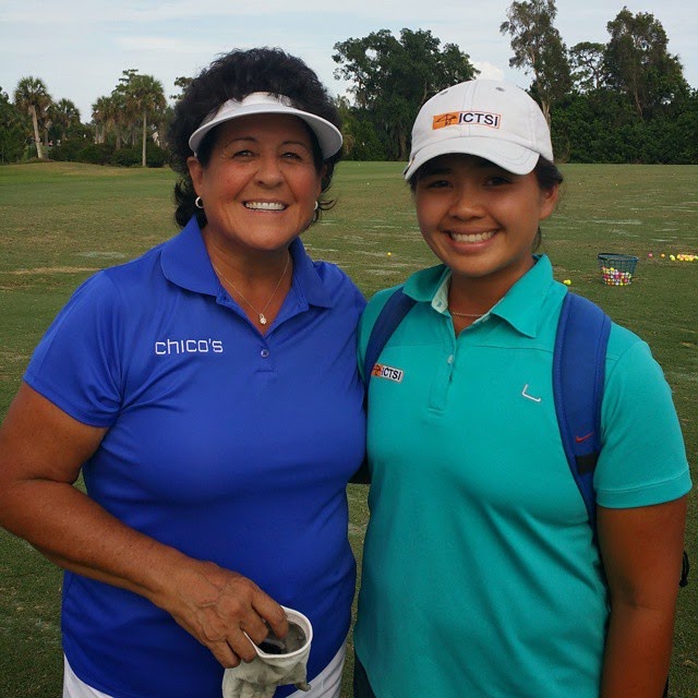 Mia Piccio Picks Up Some Quick Notes From THE Nancy Lopez