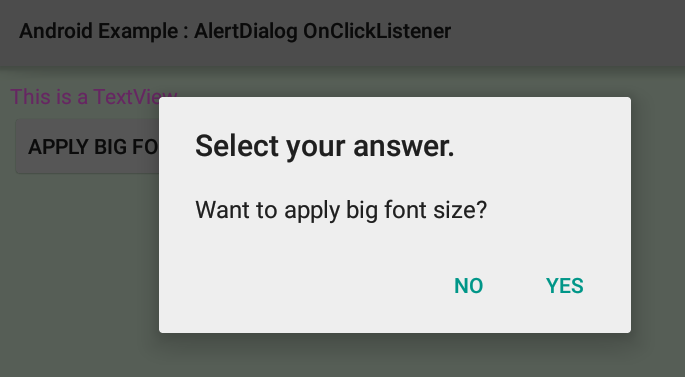 Pre-Lollipop Material AlertDialog Box Android