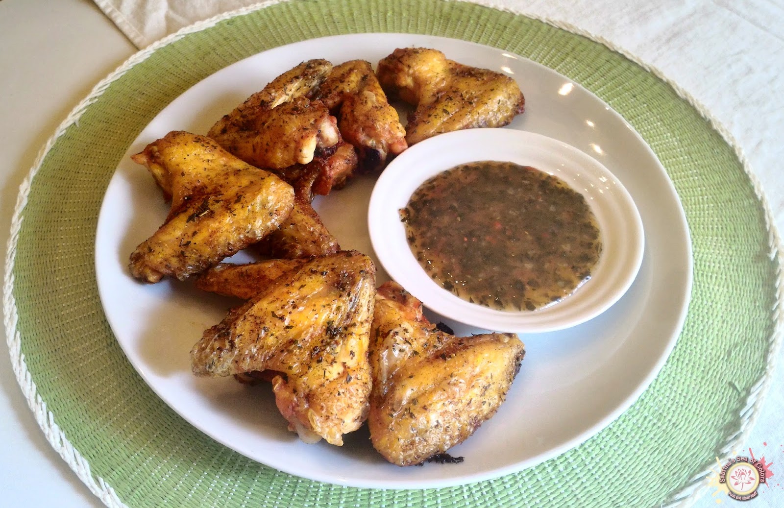Alitas de pollo al horno Sabrina´s Sea of Colors