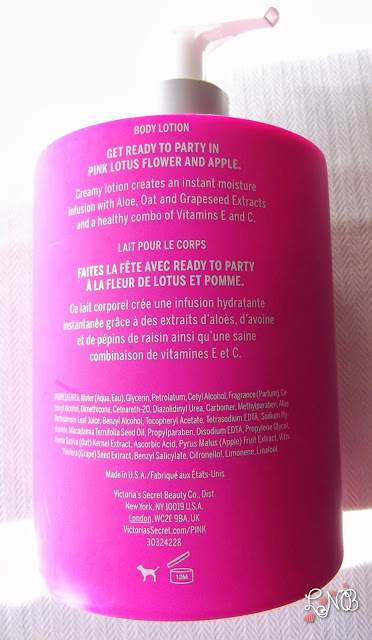 VICTORIA SECRET PINK Body Lotion Ready to Party