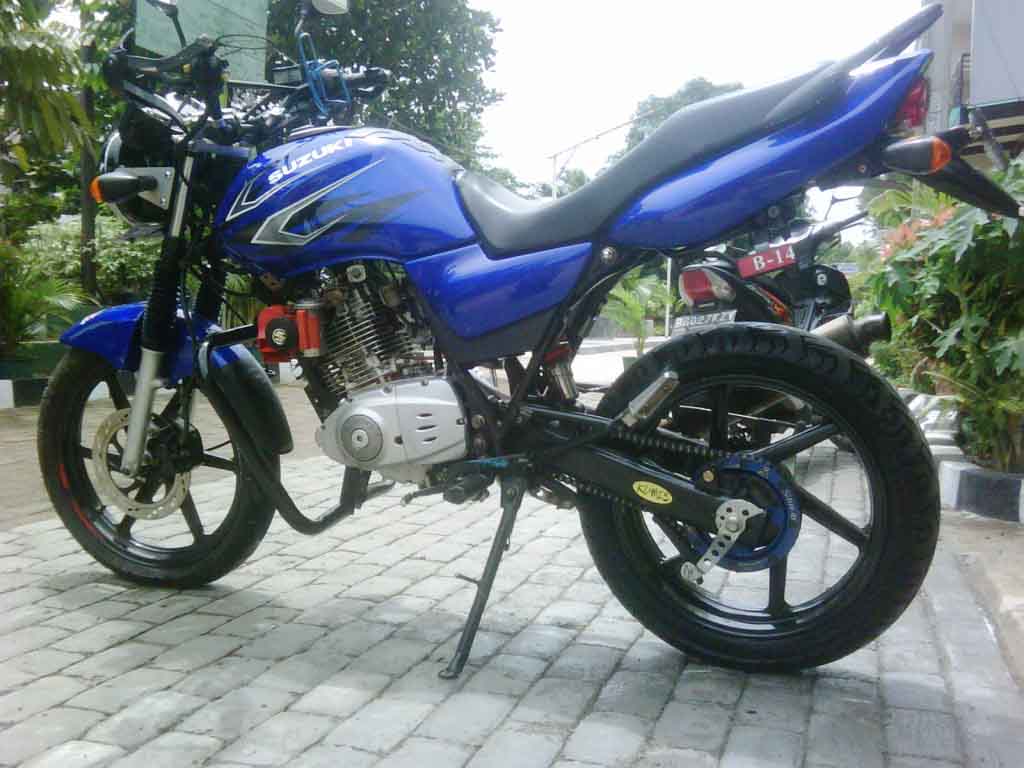 Foto Modifikasi Motor Suzuki Thunder 125 Terbaru 2015