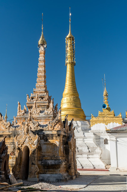 Monastère de Tharkhaung - Lac Sankar - Birmanie Myanmar