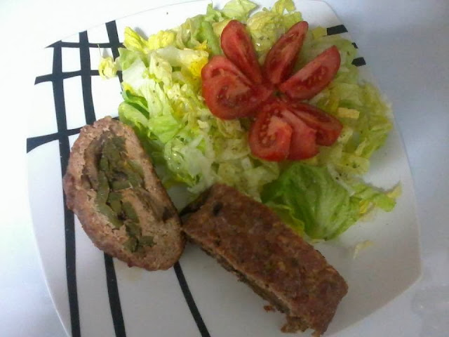 rocambole de carne moída com cogumelos light Receita de rocambole de carne moída com cogumelos light