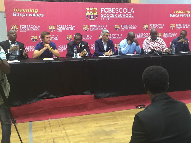 FC BARCELONA UNVEILS ITS FIRST FOOTBALL ACADEMY IN LAGOS (PHOTOS) BARCCD