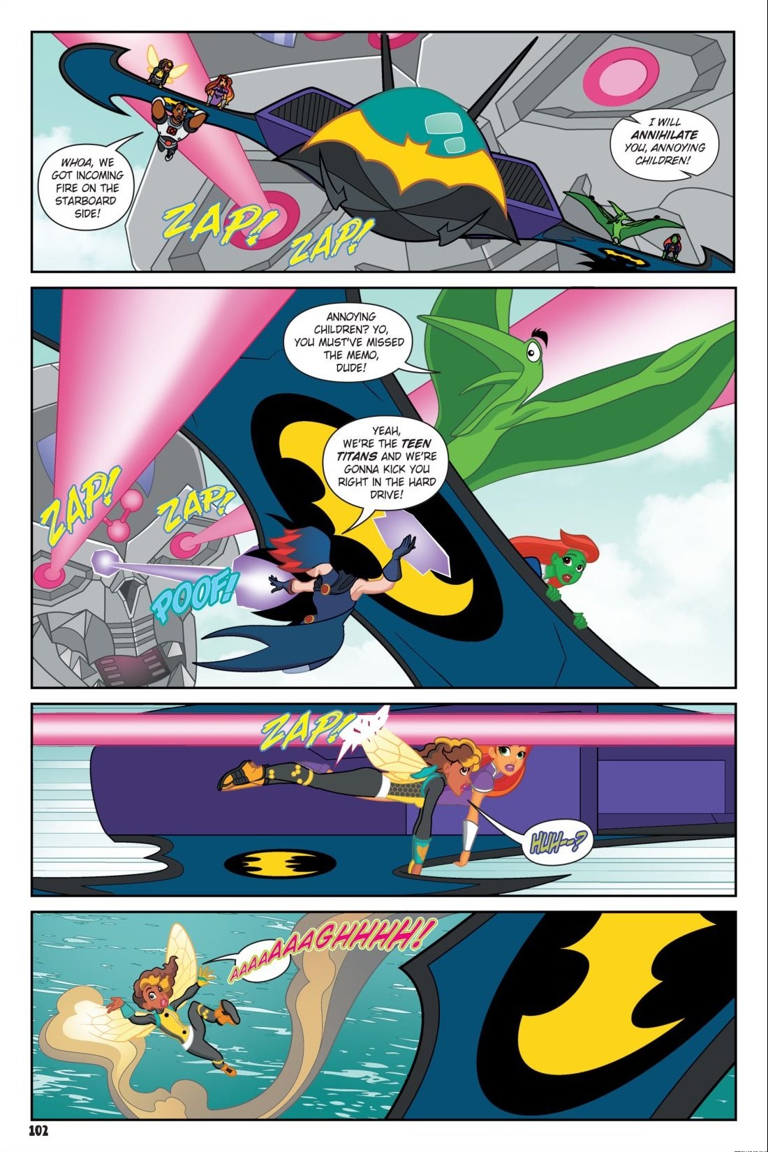 Read online DC Super Hero Girls: Search for Atlantis comic -  Issue # TPB - 100