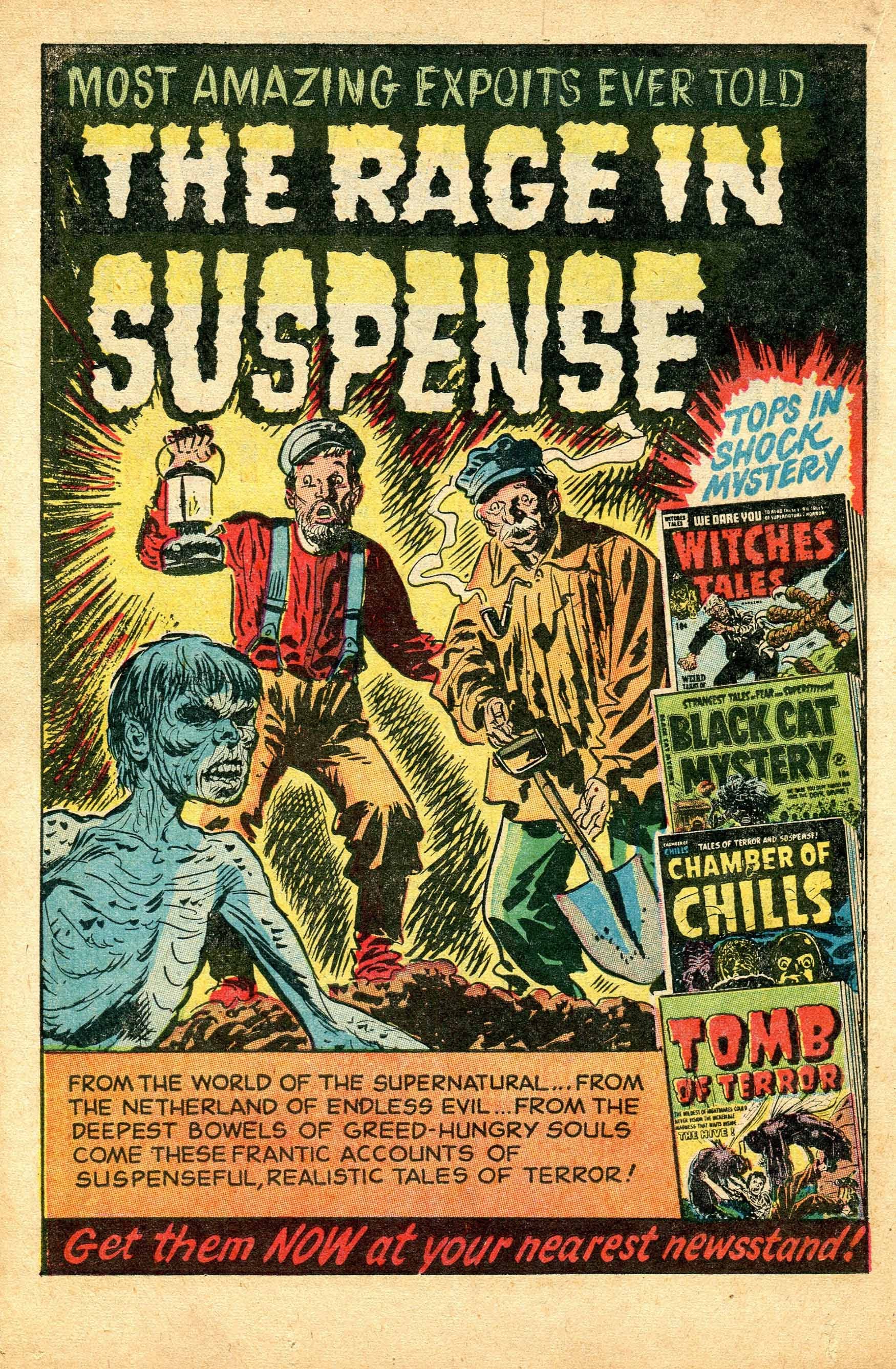 Read online Chamber of Chills (1951) comic -  Issue #16 - 18