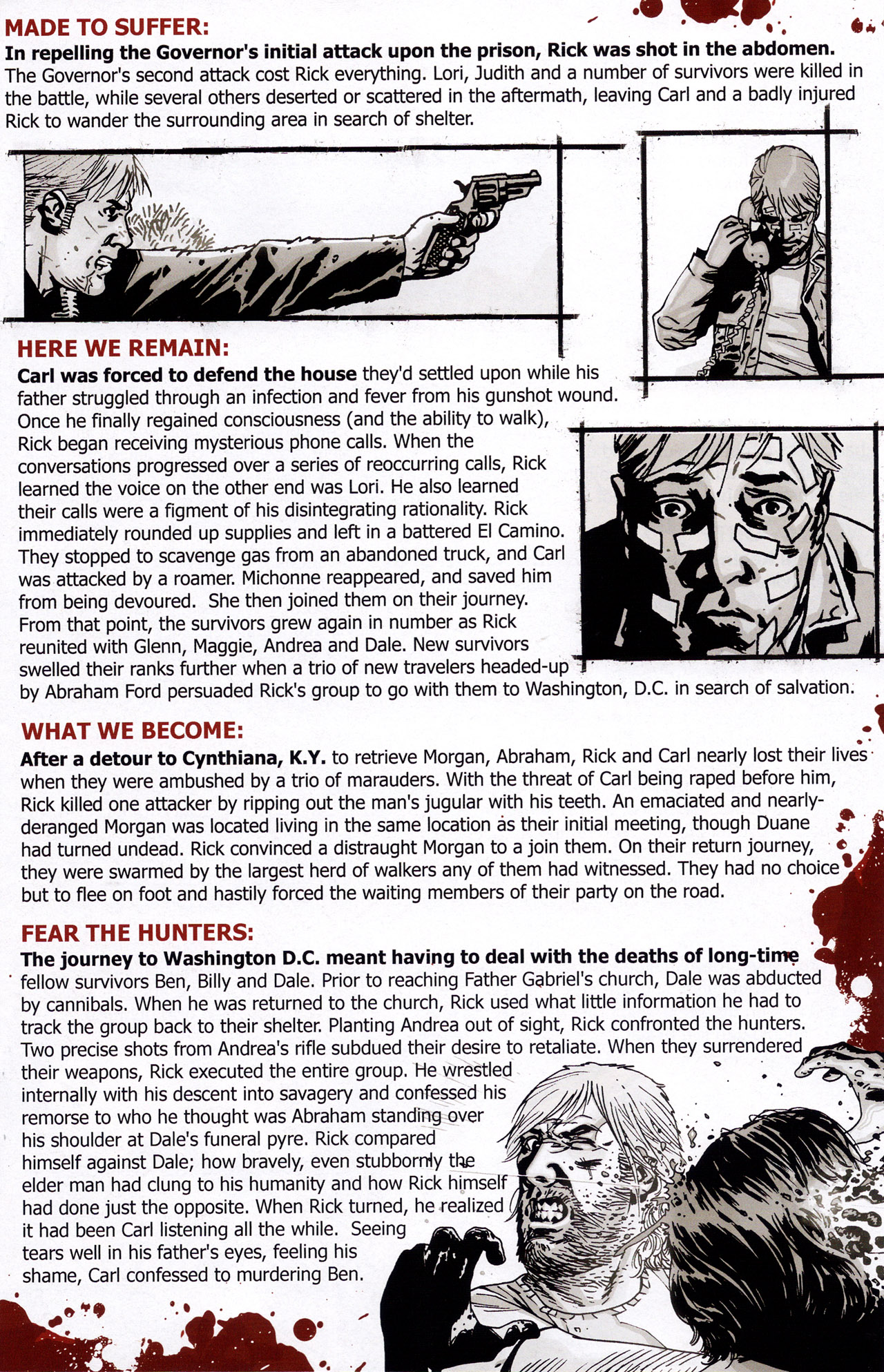 Read online The Walking Dead Survivors' Guide comic -  Issue #4 - 11