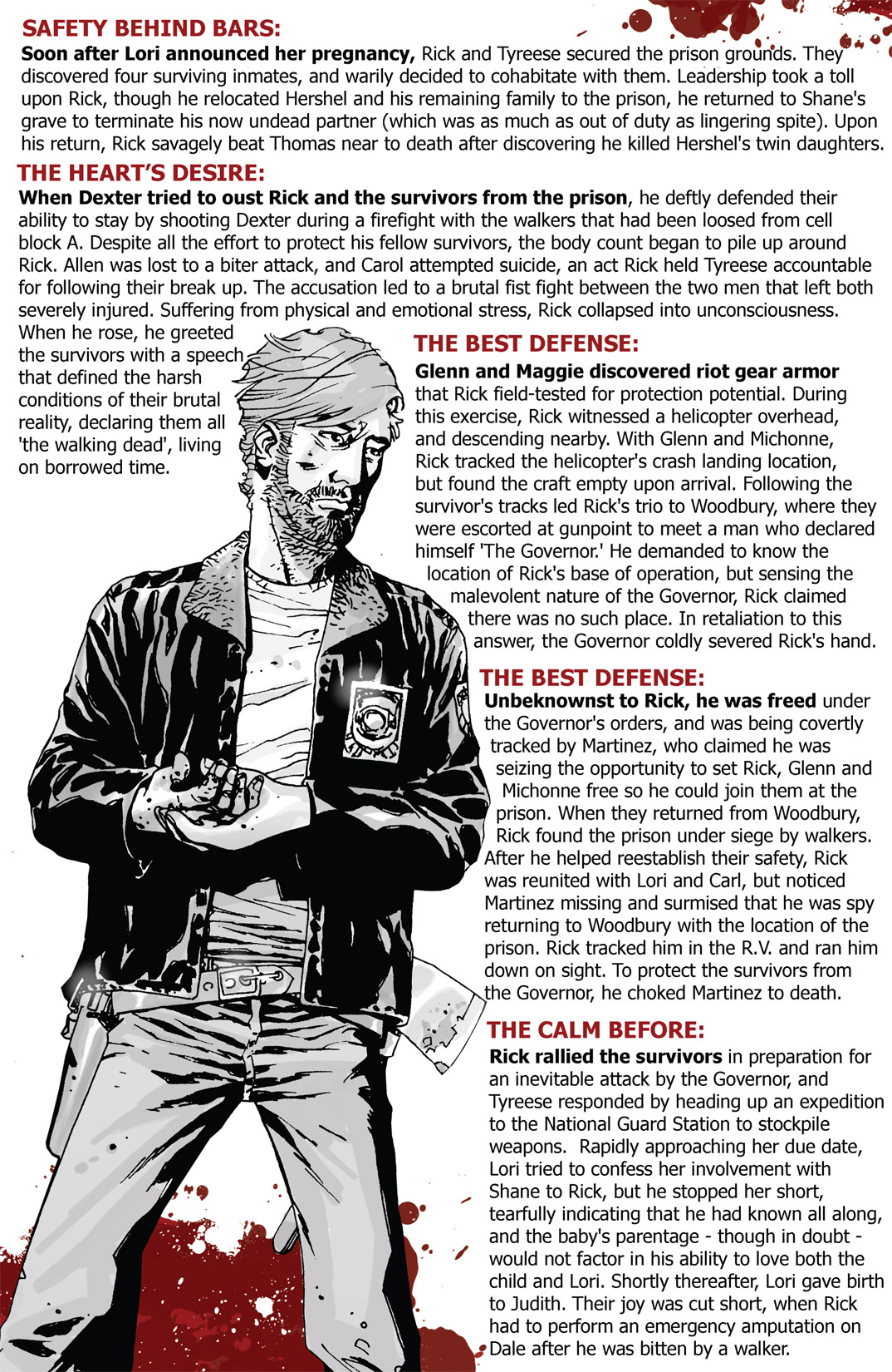 Read online The Walking Dead Survivors' Guide comic -  Issue # TPB - 100