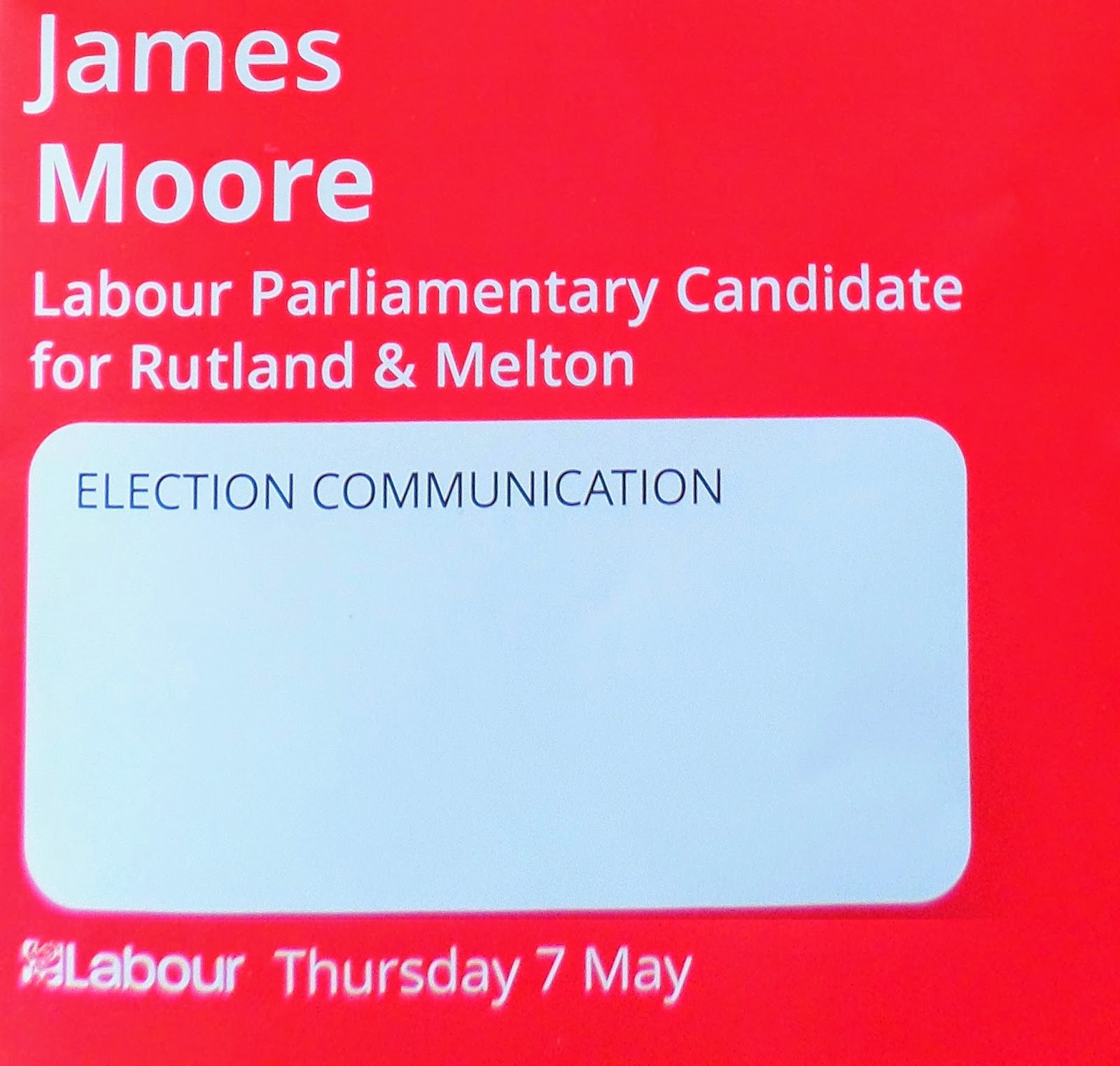Martin Brookes Oakham James Moore Rutland & Melton Labour