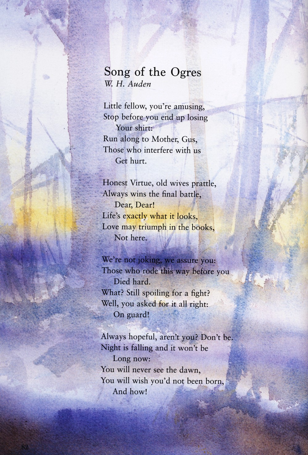 Claw Scratches from "Scratching at the Window": Woven words