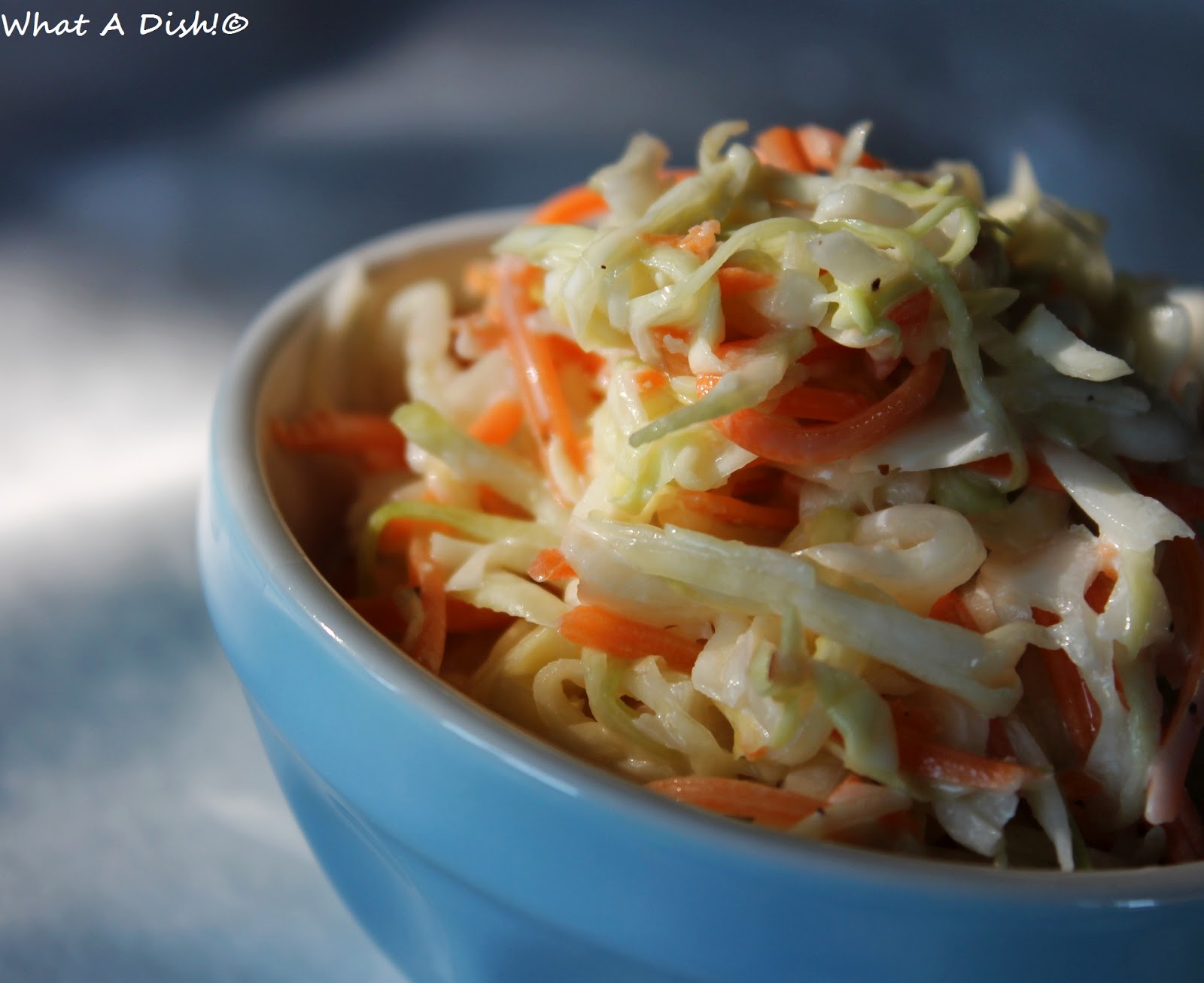 What A Dish! Buttermilk Coleslaw