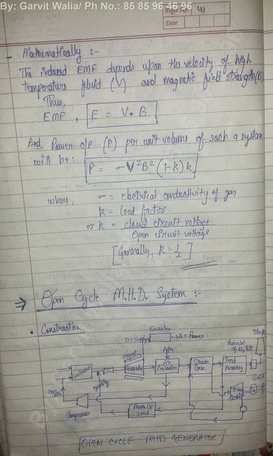 Mechanical Engineering 8th semester notes (ब्रह्‍मास्‍त्र) By Garvit Walia PPE Direct Energy
