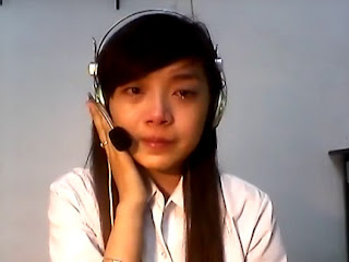 co gai khoc quay Clip the hien tinh cam chan thanh voi nguoi yeu