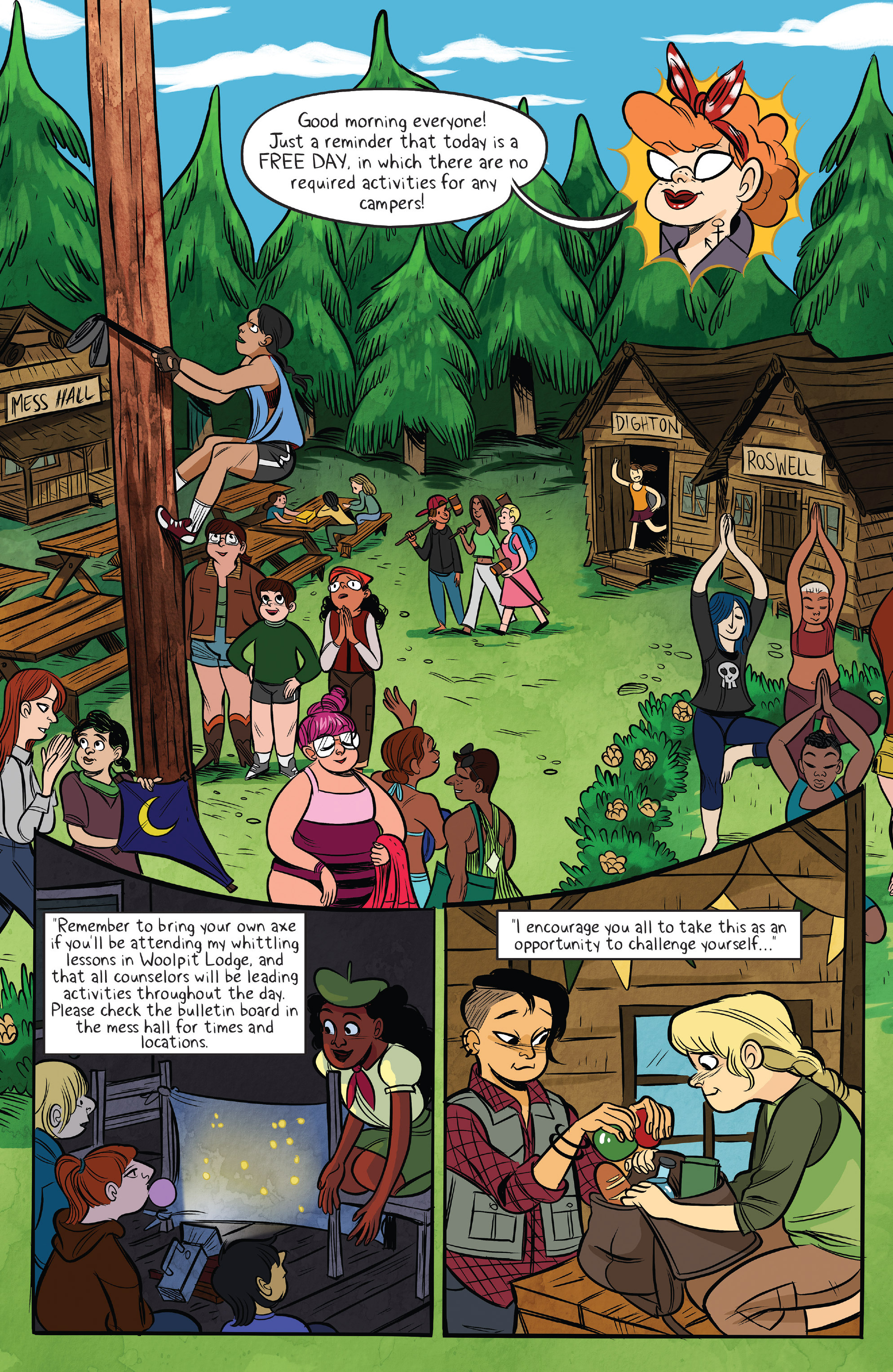 Read online Lumberjanes comic -  Issue #10 - 3