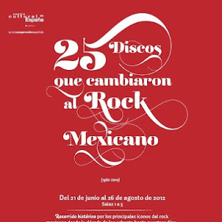 25 discos que cambiaron al Rock Mexicano en el Centro Cultural España