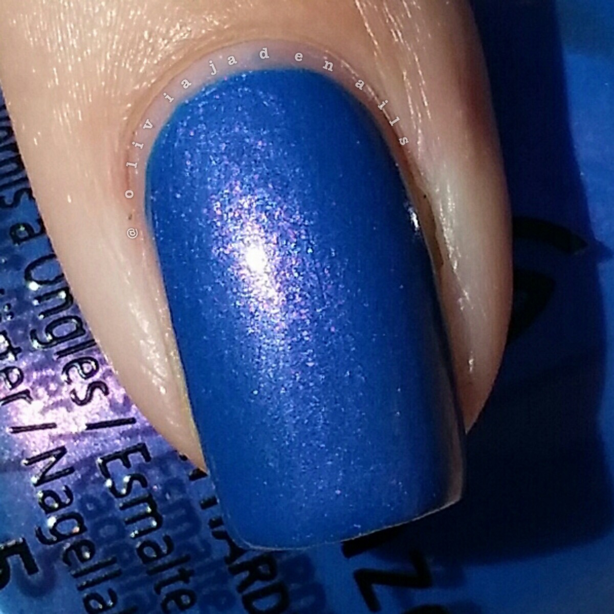 China Glaze Come Rain Or Shine swatched by Olivia Jade Nails