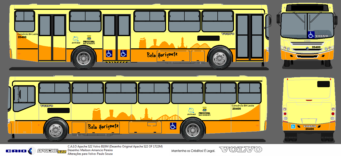 AUTOMIG Auto Ônibus Minas Gerais SC02B Santa Casa/ Savassi/ Via Pça 7