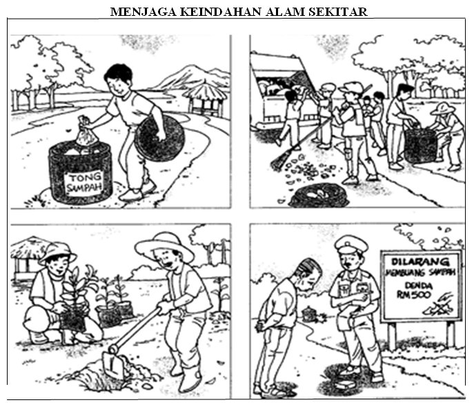 UPSR BM Kertas 2: Modul Panduan Bina Ayat Berdasarkan 