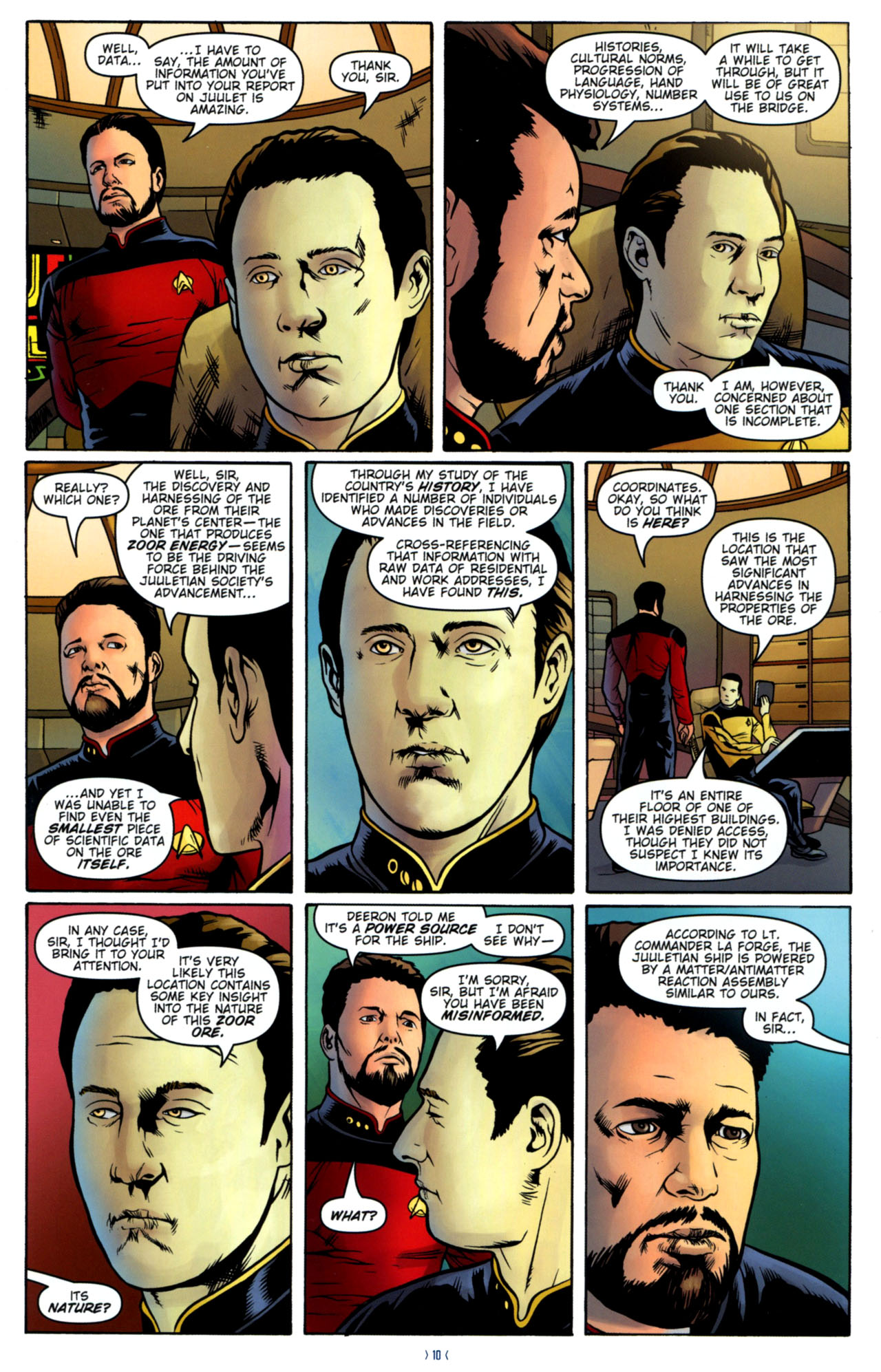 Read online Star Trek: The Next Generation: Ghosts comic -  Issue #3 - 12