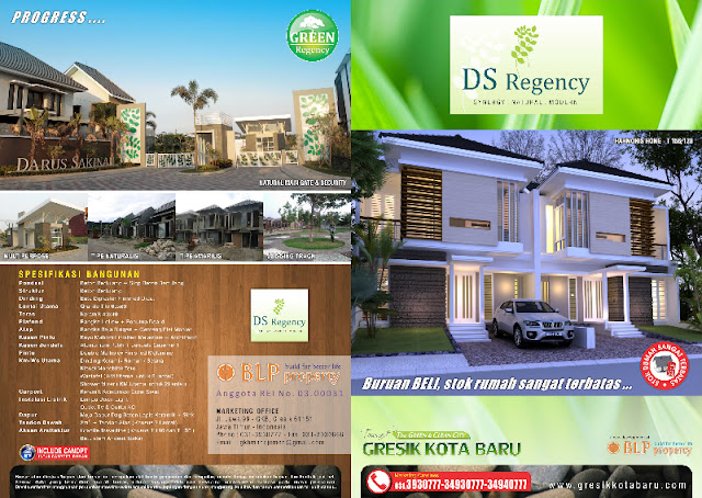 Perumahan Darus Sakinah GKB Gresik 3 01 ds regency new brosur januari 2013