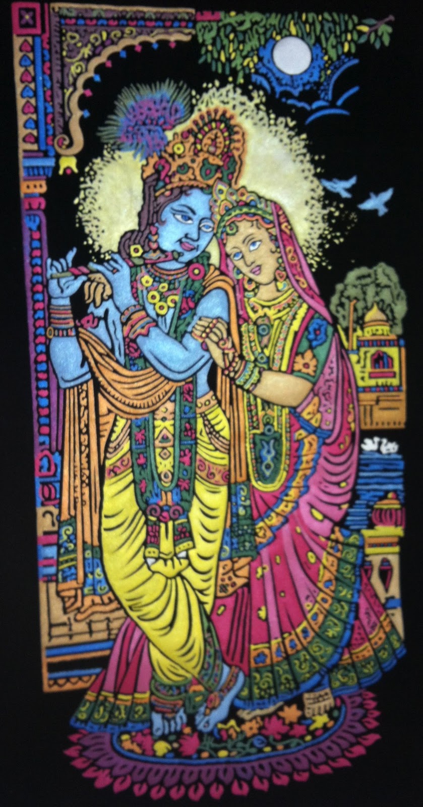 Monde créatif Emboss Painting on Cloth...